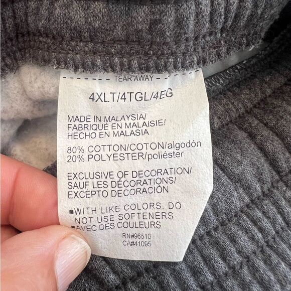 Under Armour Men's Loose Fit Size 4XLT Grey Sweatpants NWT - Picture 5 of 8